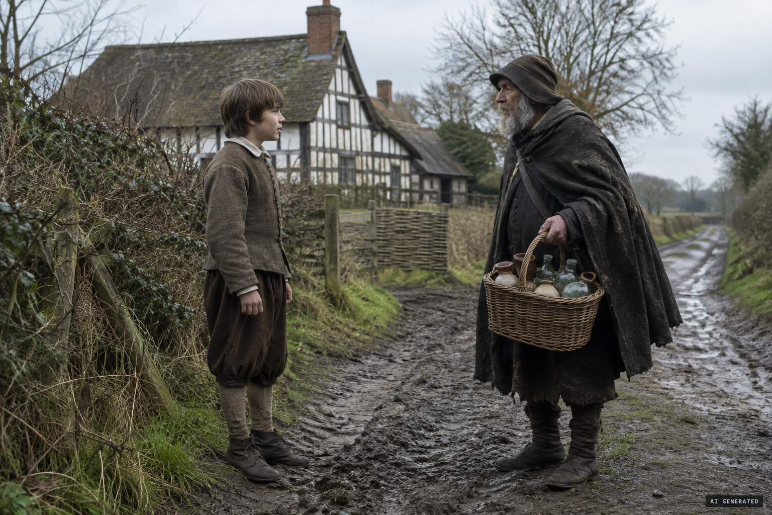 Lent 1620: William Perry meets the old man who called himself Thomas