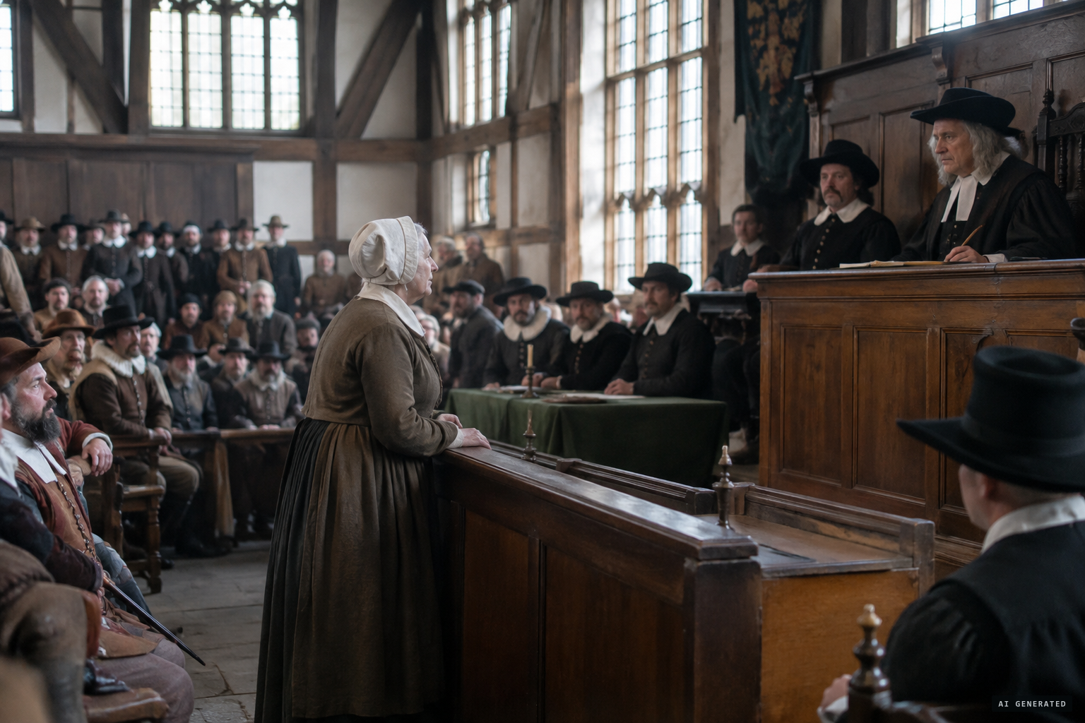 Ione Cocke on trial at Stafford, freed by the inquest