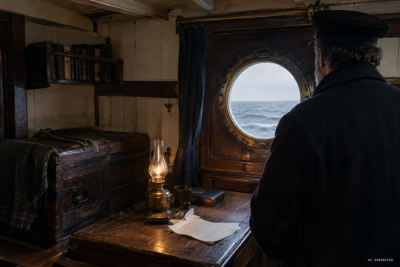A letter datelined from the Mary Ann of Glasgow, signed James Henderson, Master