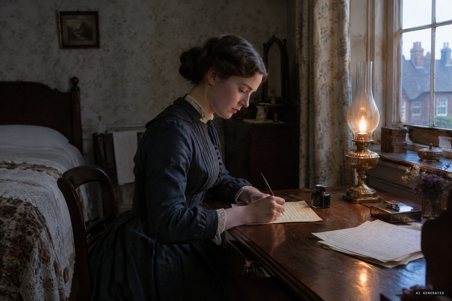 Rosina writes everything down in letters to Catherine Campbell