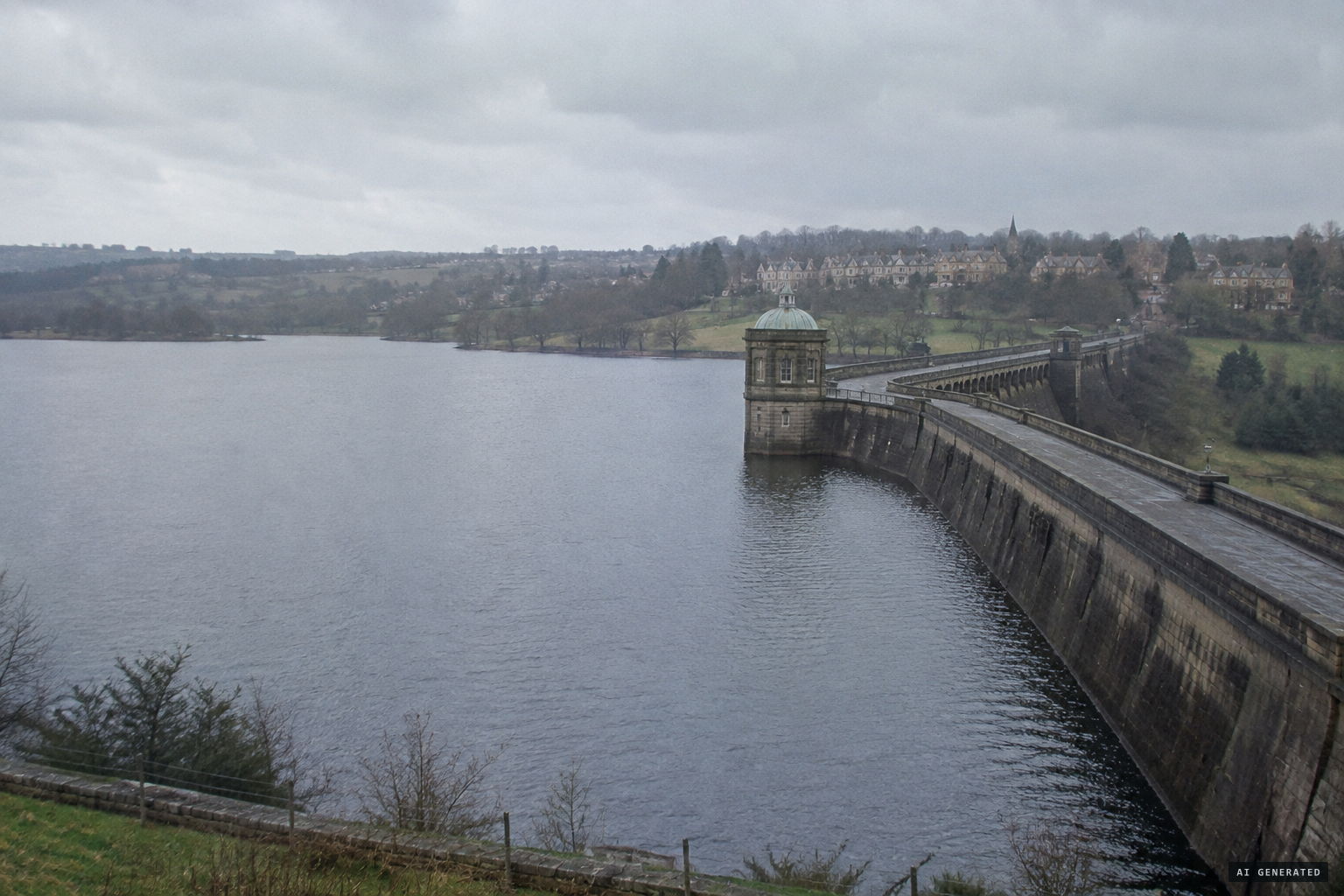 Lambert's theory: underground water and the nearby Dowdeswell Reservoir