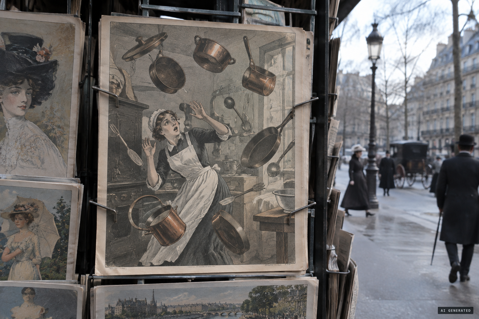 La Vie Mystérieuse puts the case on its cover in April 1911.