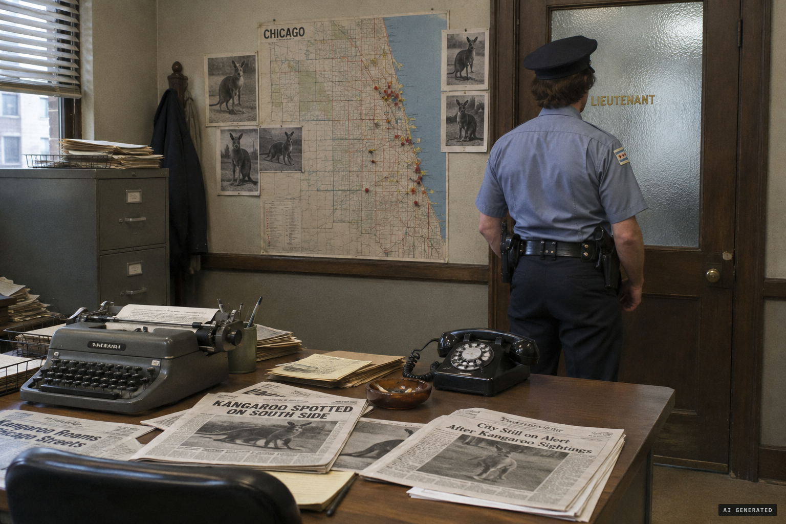 No kangaroo was ever caught, and the chief called it a joke