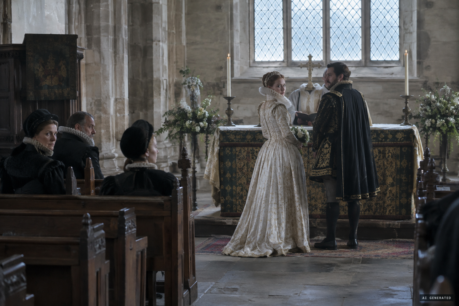 Anne Parr, heiress of Cleworth, marries Nicholas Starkie in 1578