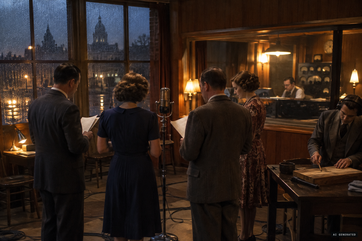 The haunting dramatised on radio in 1939