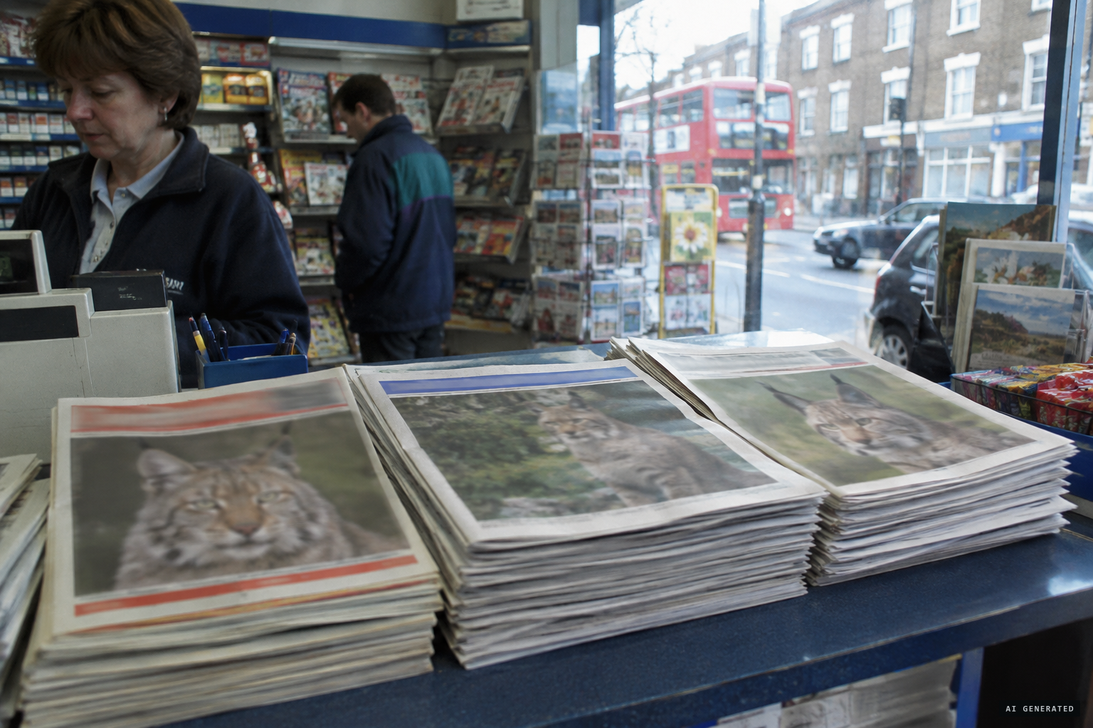 Headlines offer the lynx as the answer to the Beast of Barnet
