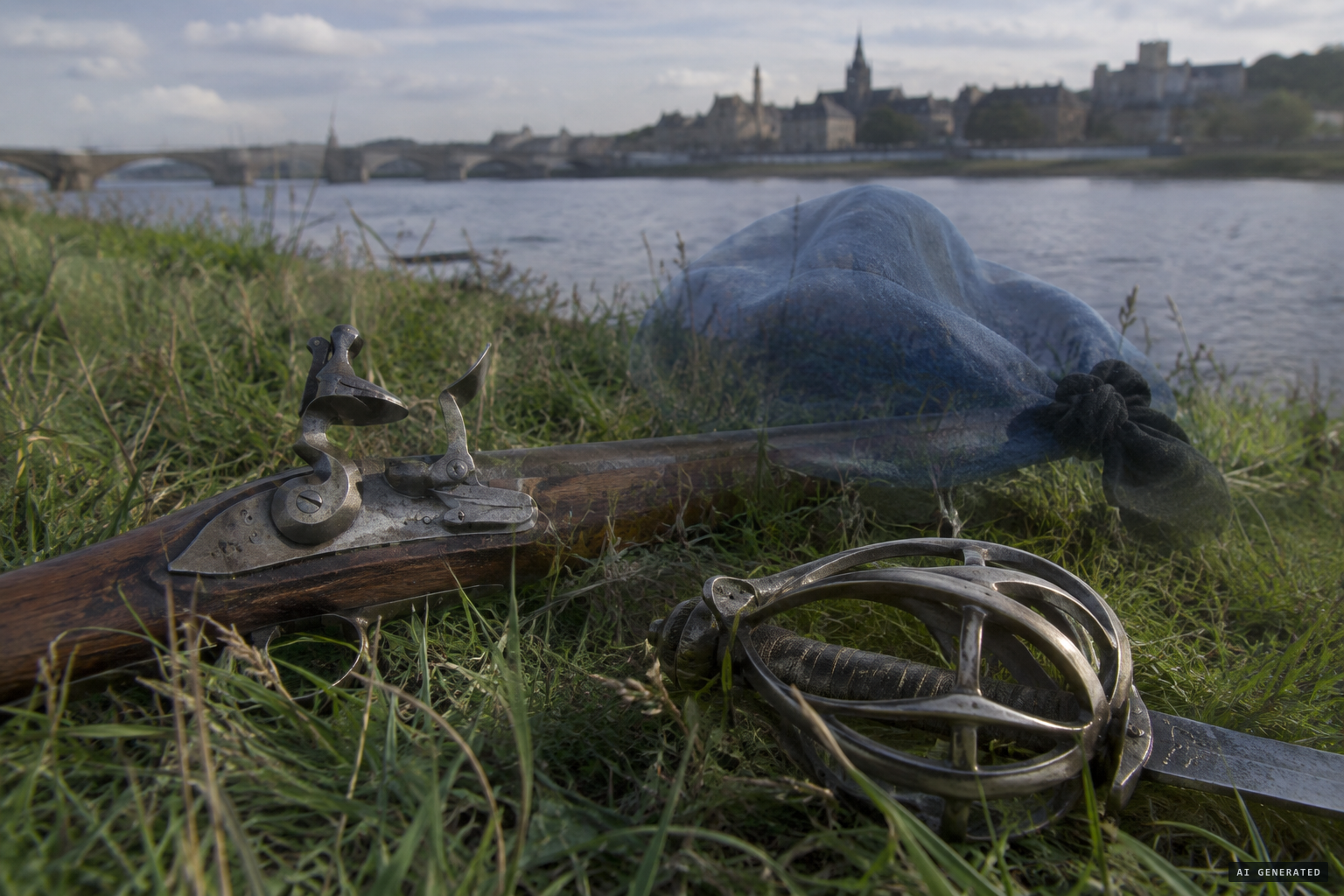 The seers describe gun locks, sword guards and bonnet knots