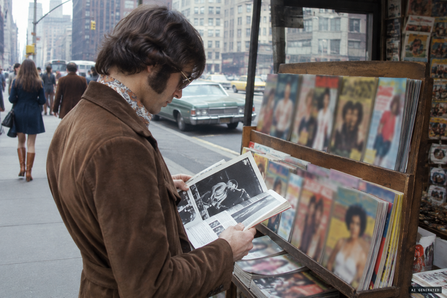 The story reaches a national audience in Rolling Stone, 1973