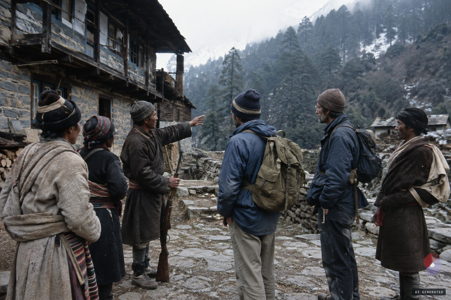Villagers describe two bears: the tree bear and the ground bear