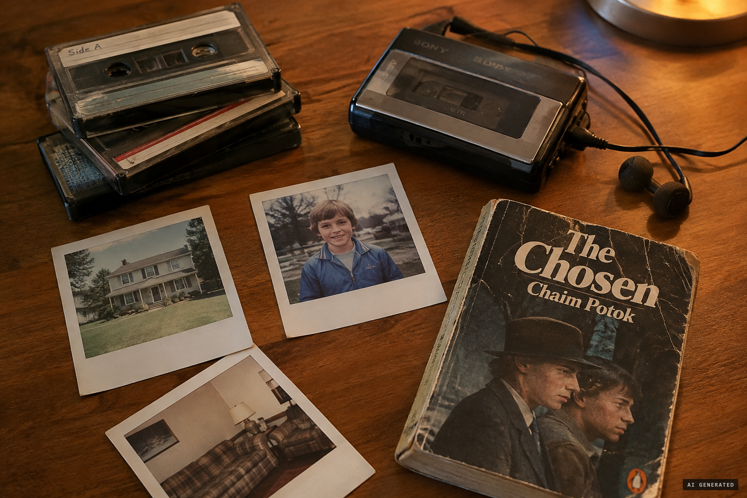 The family's cassette tapes and Polaroids, revisited decades later