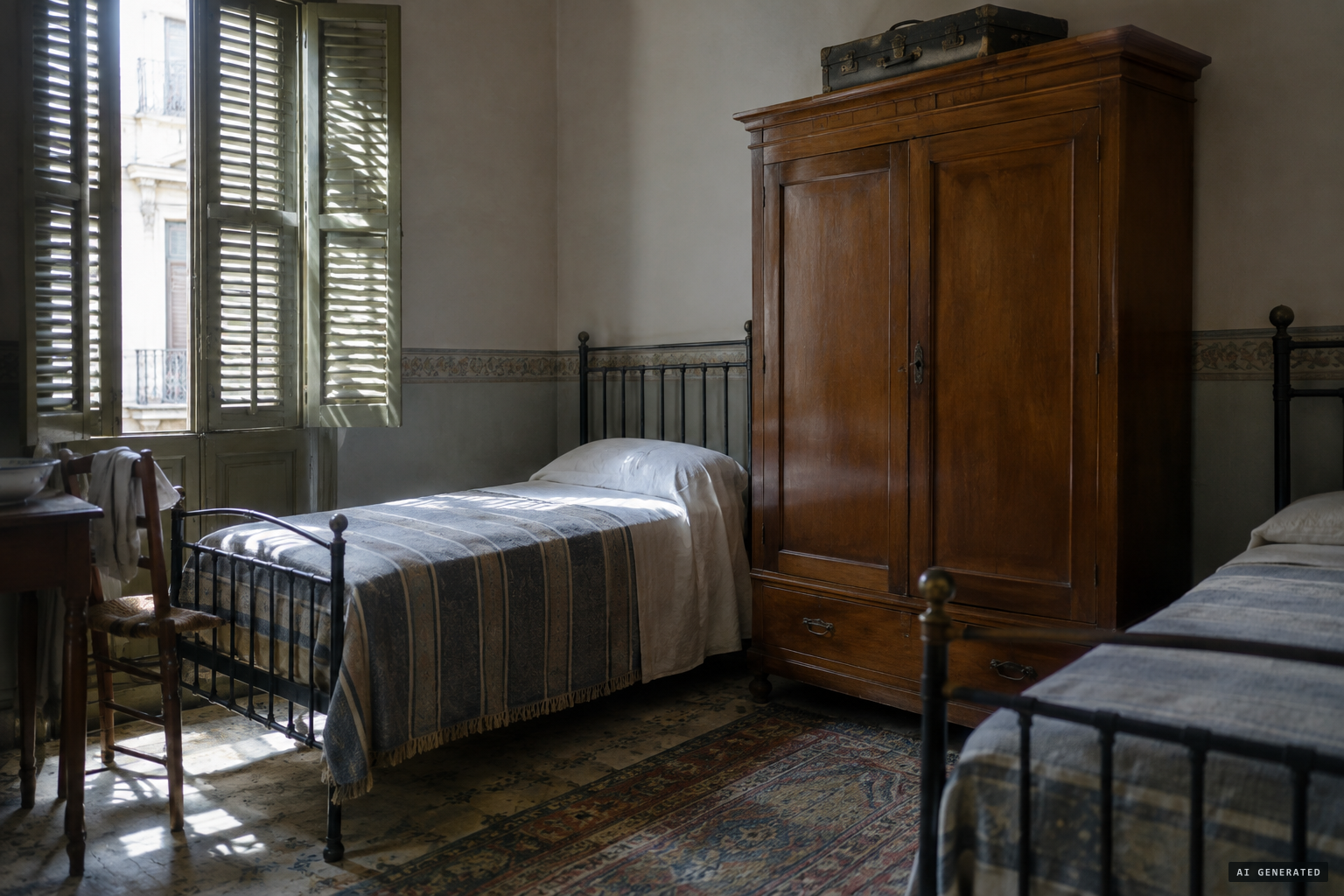 Two beds, a wardrobe, a party wall: the Governor's structural cause