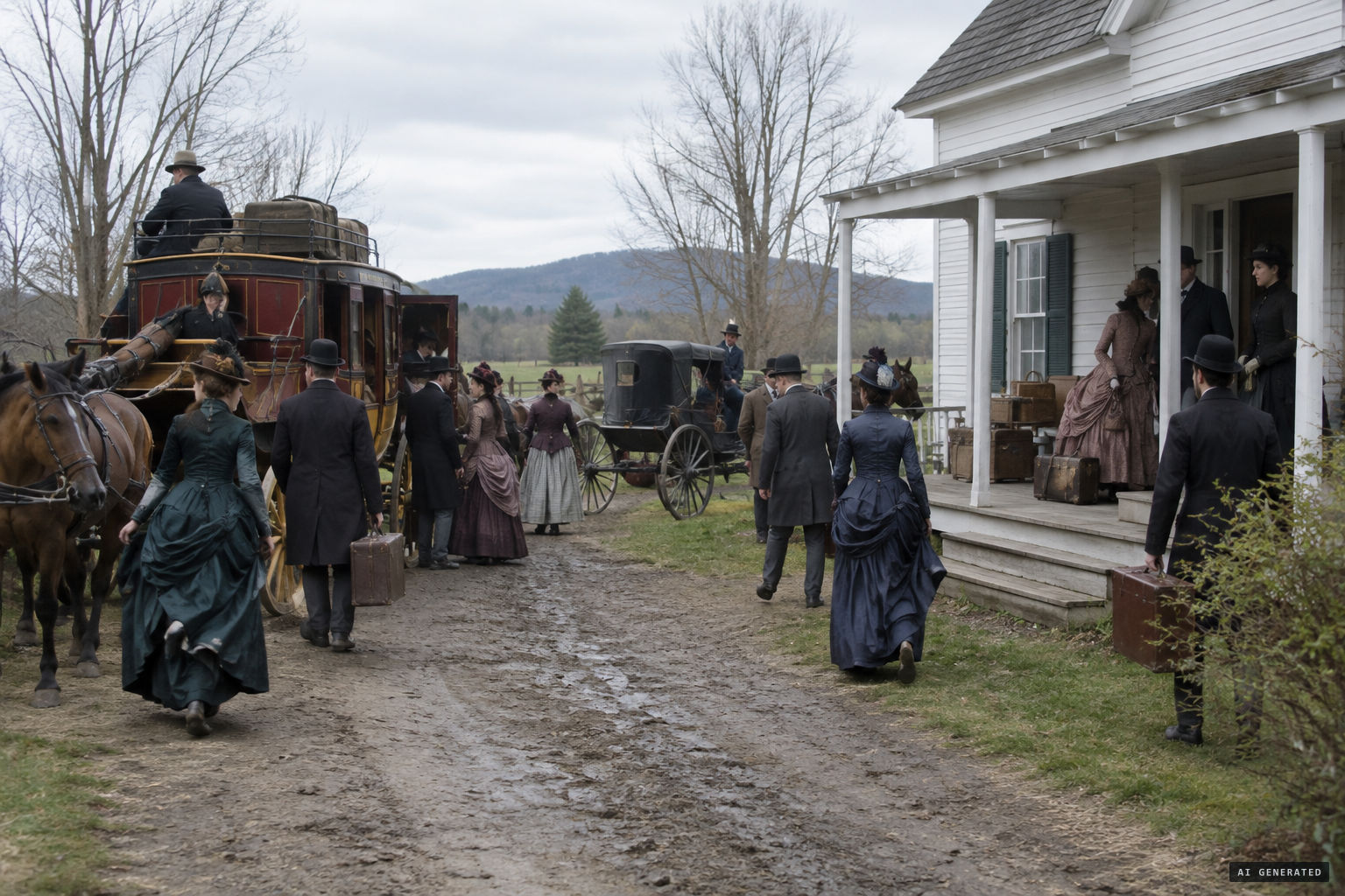 Thousands came to the farm, paying only for room and board