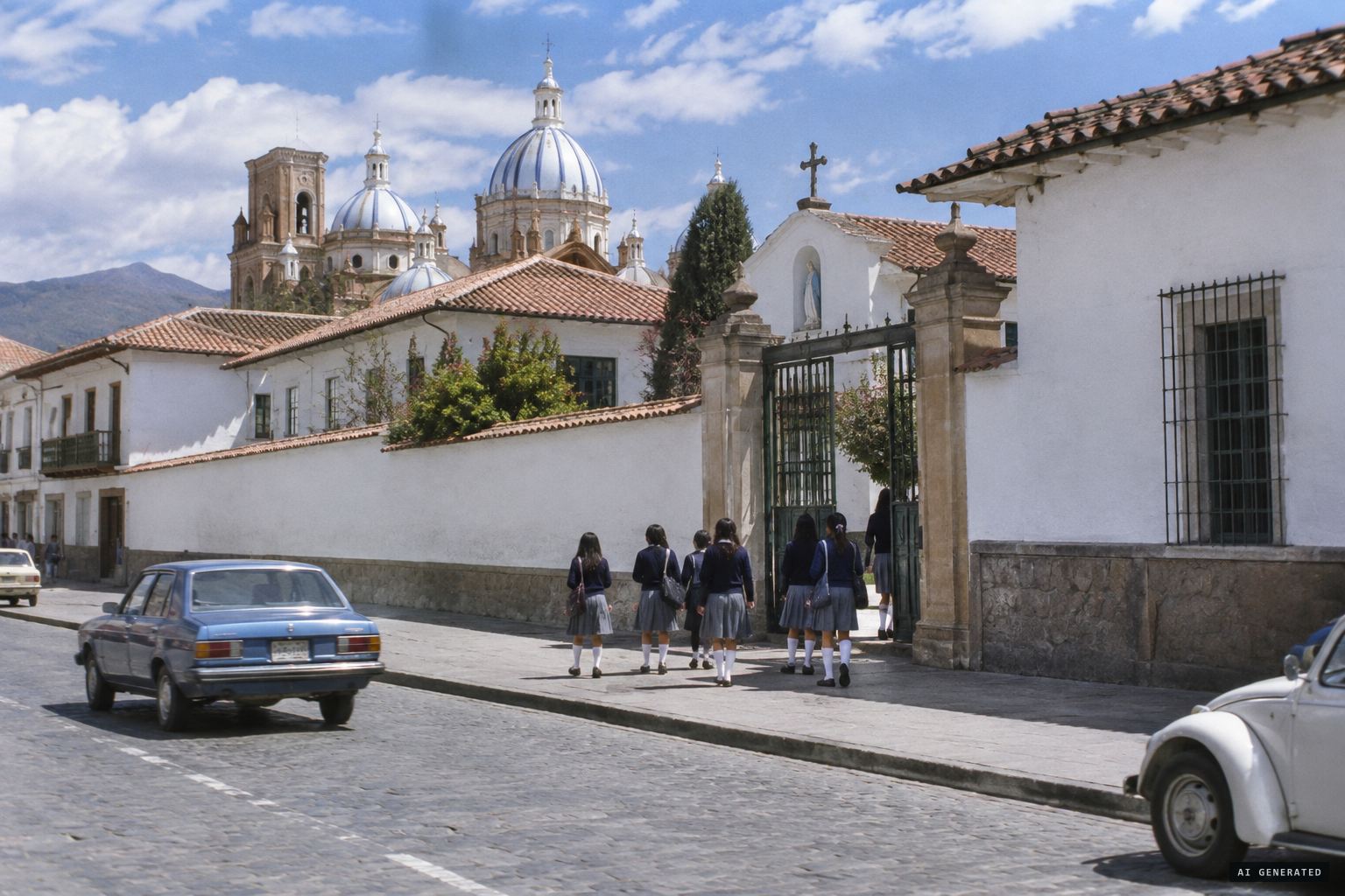 Cuenca, where 16-year-old Patricia Talbot attended a religious school