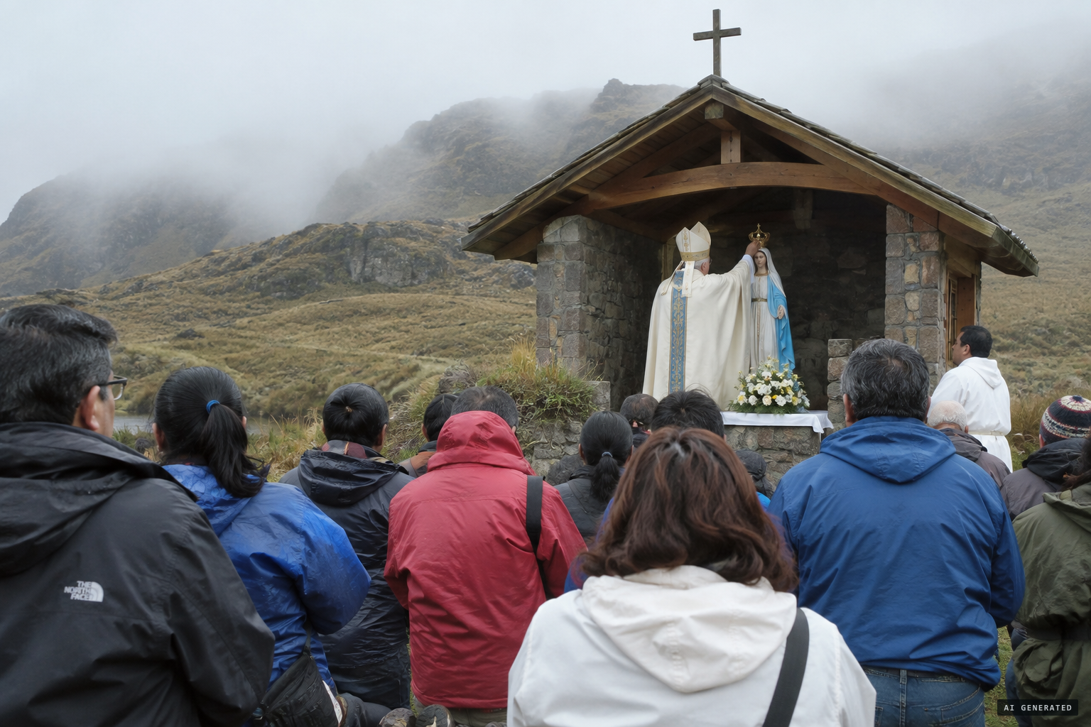 28 August 2013: the image is crowned at the archdiocesan sanctuary