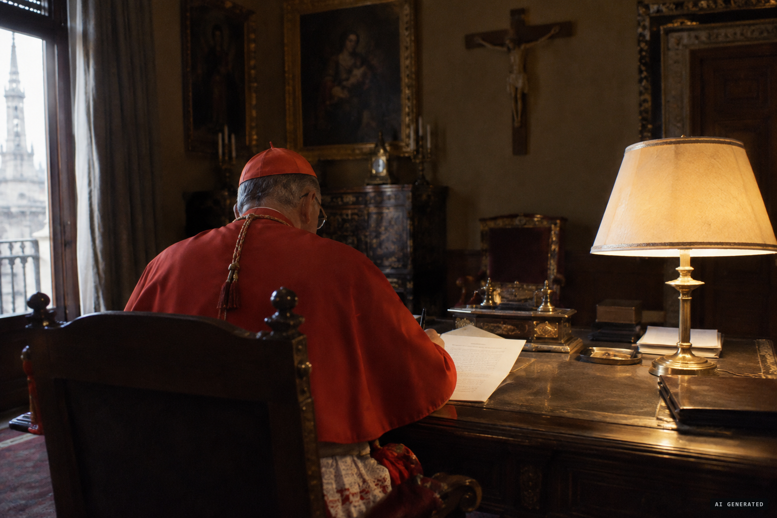 The Archbishop of Seville condemns the apparitions as superstitious hysteria
