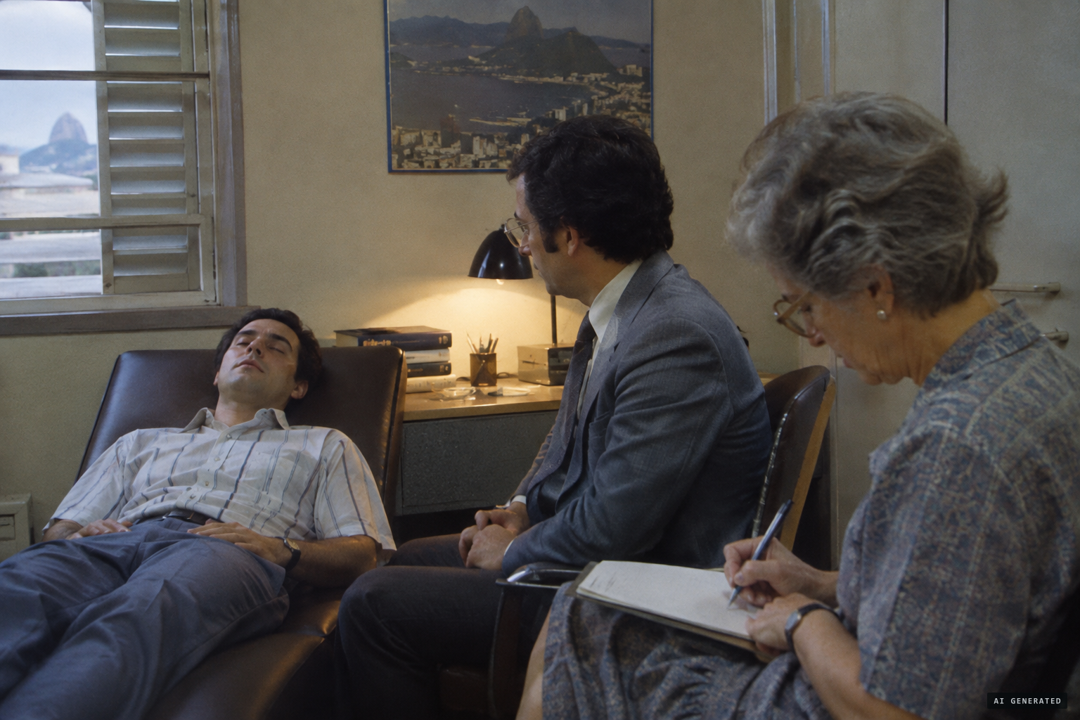 Regression hypnosis with Dr. Silvio Lago, arranged by Irene Granchi