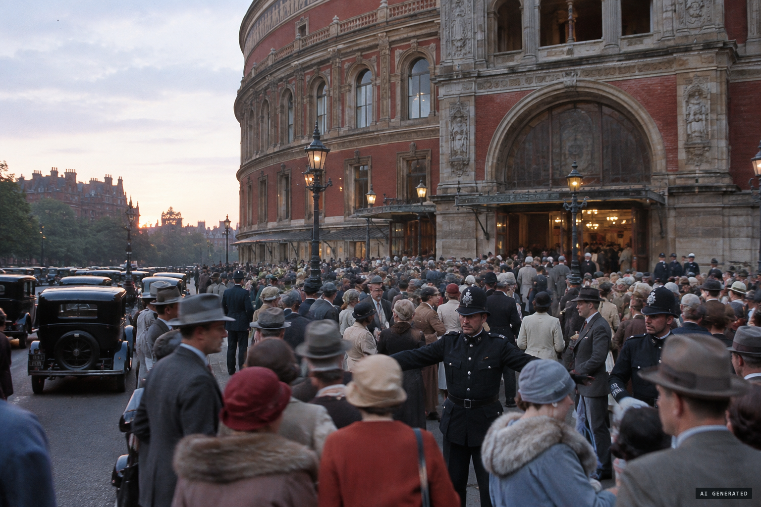 Hundreds turned away as thousands packed the Royal Albert Hall