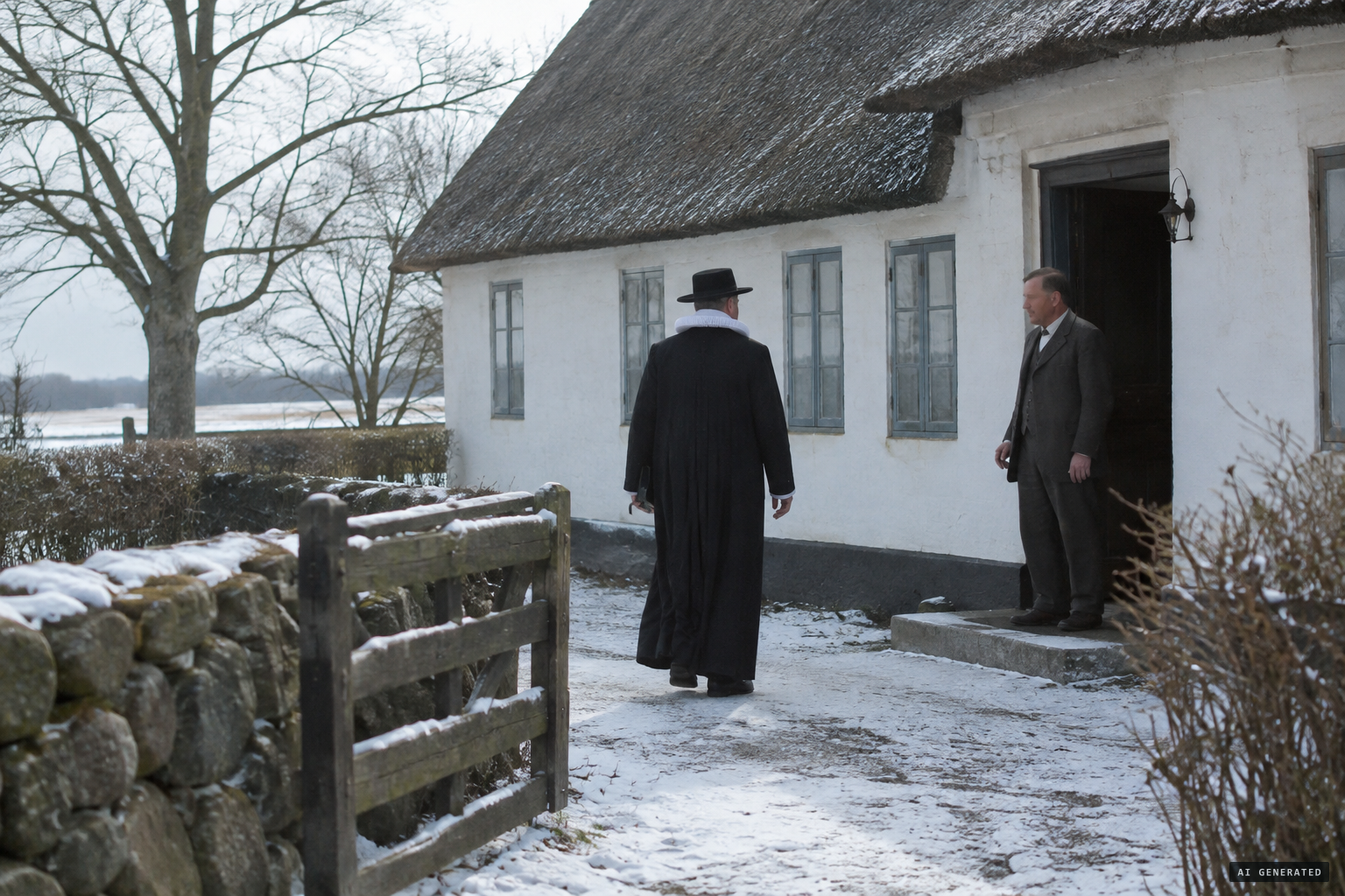 Pastor Jens Kure of Ugilt comes to banish the ghost