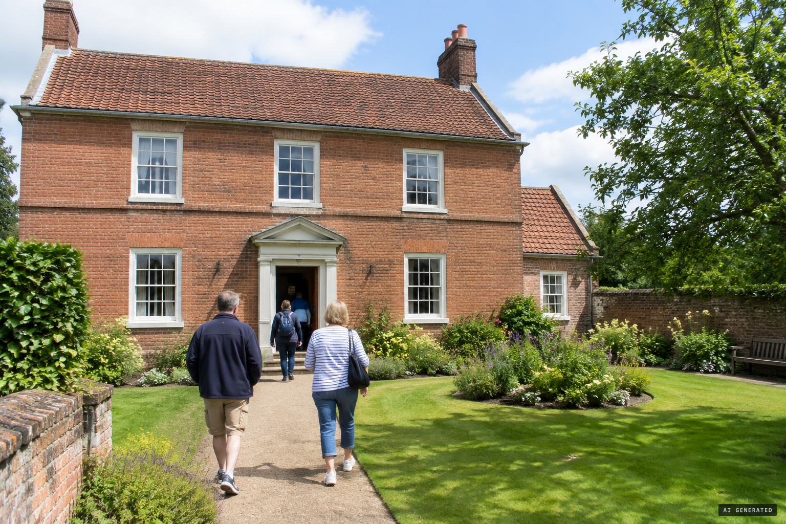 Epworth Old Rectory today, a Methodist museum