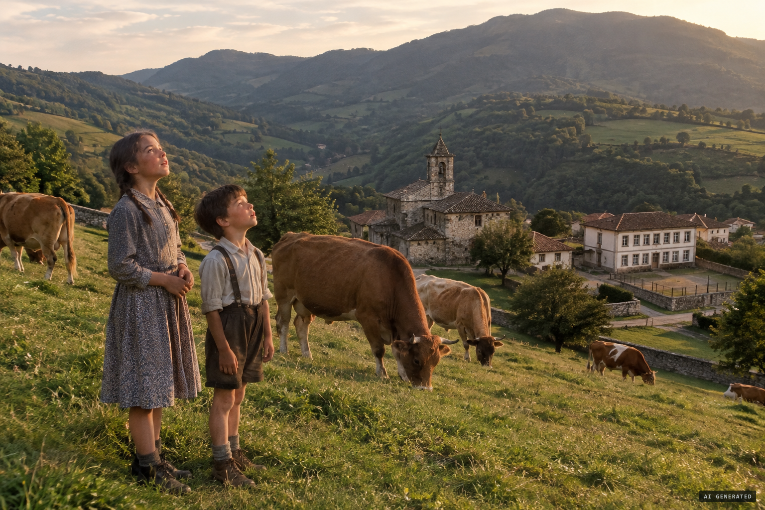 June 29, 1931: Antonia and Andrés see the Virgin on the Anduaga hillside