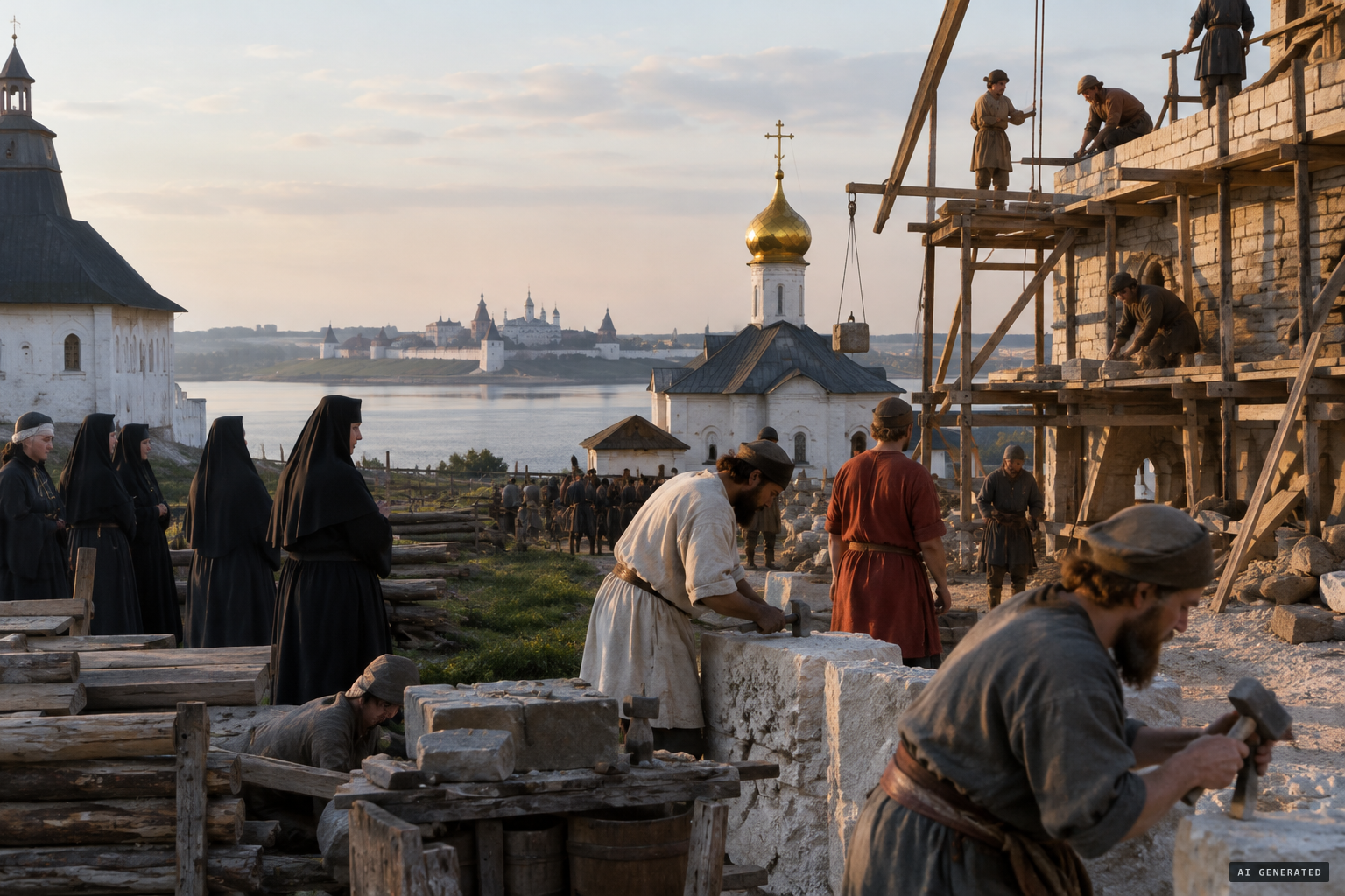 The Kazan Bogoroditsky convent is built on the site