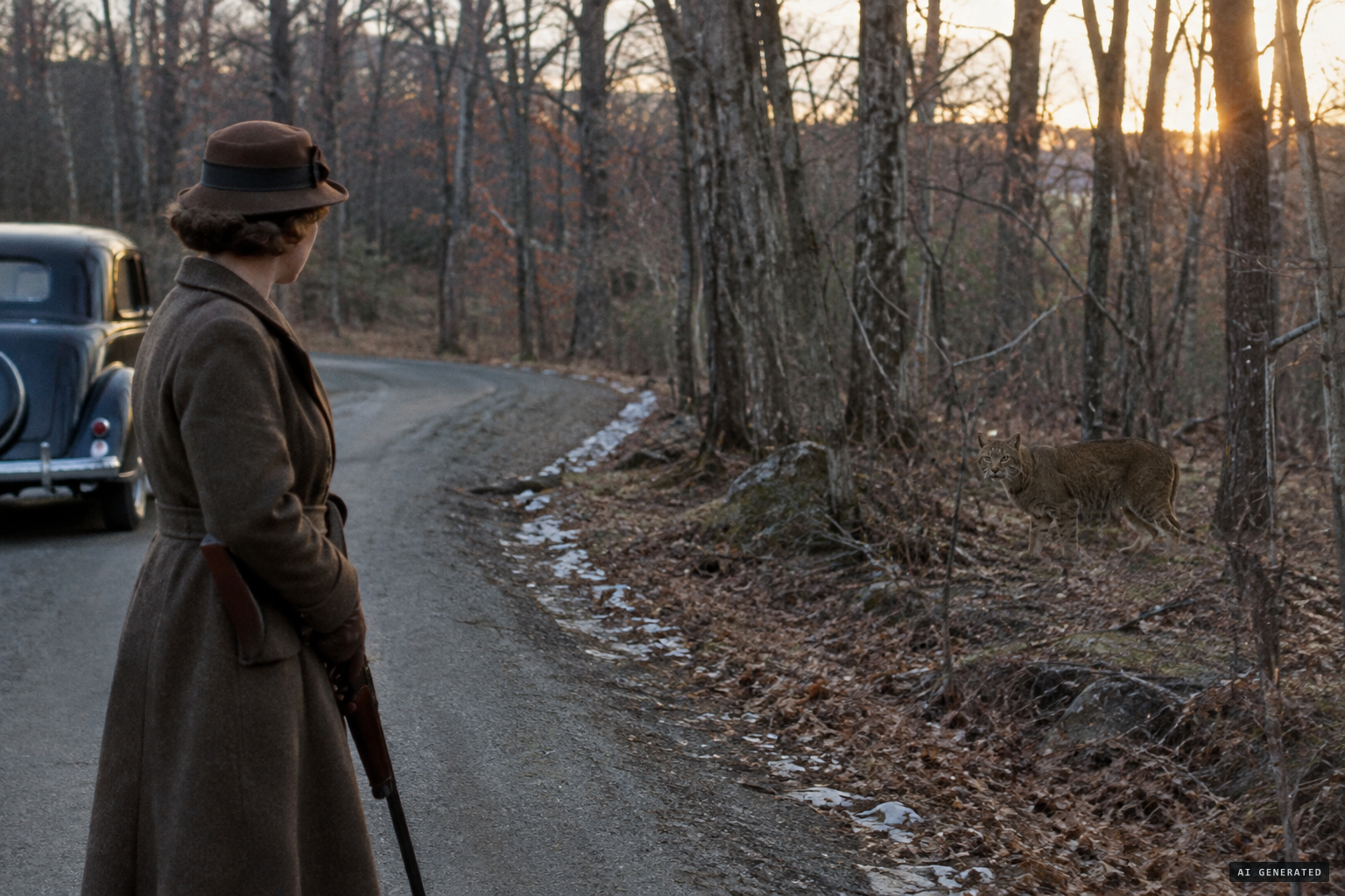 Rhoda Herrick sees a dark, tawny beast at Ten Curves