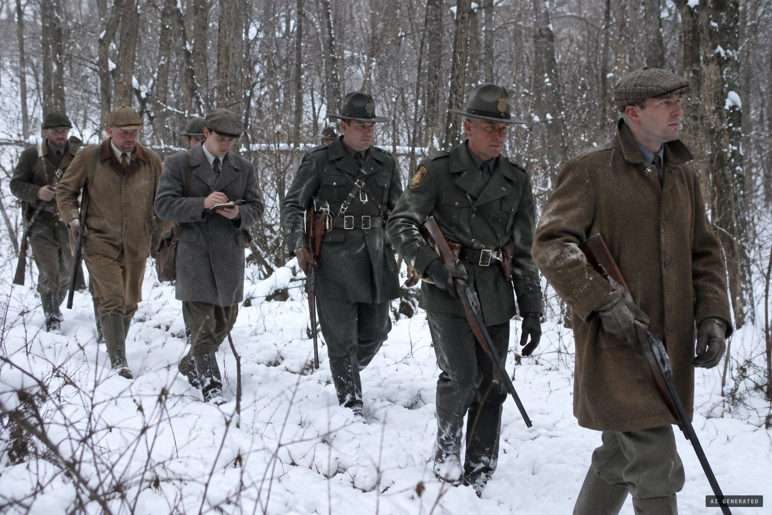 Hunters, game wardens and a reporter search the Buckingham woods