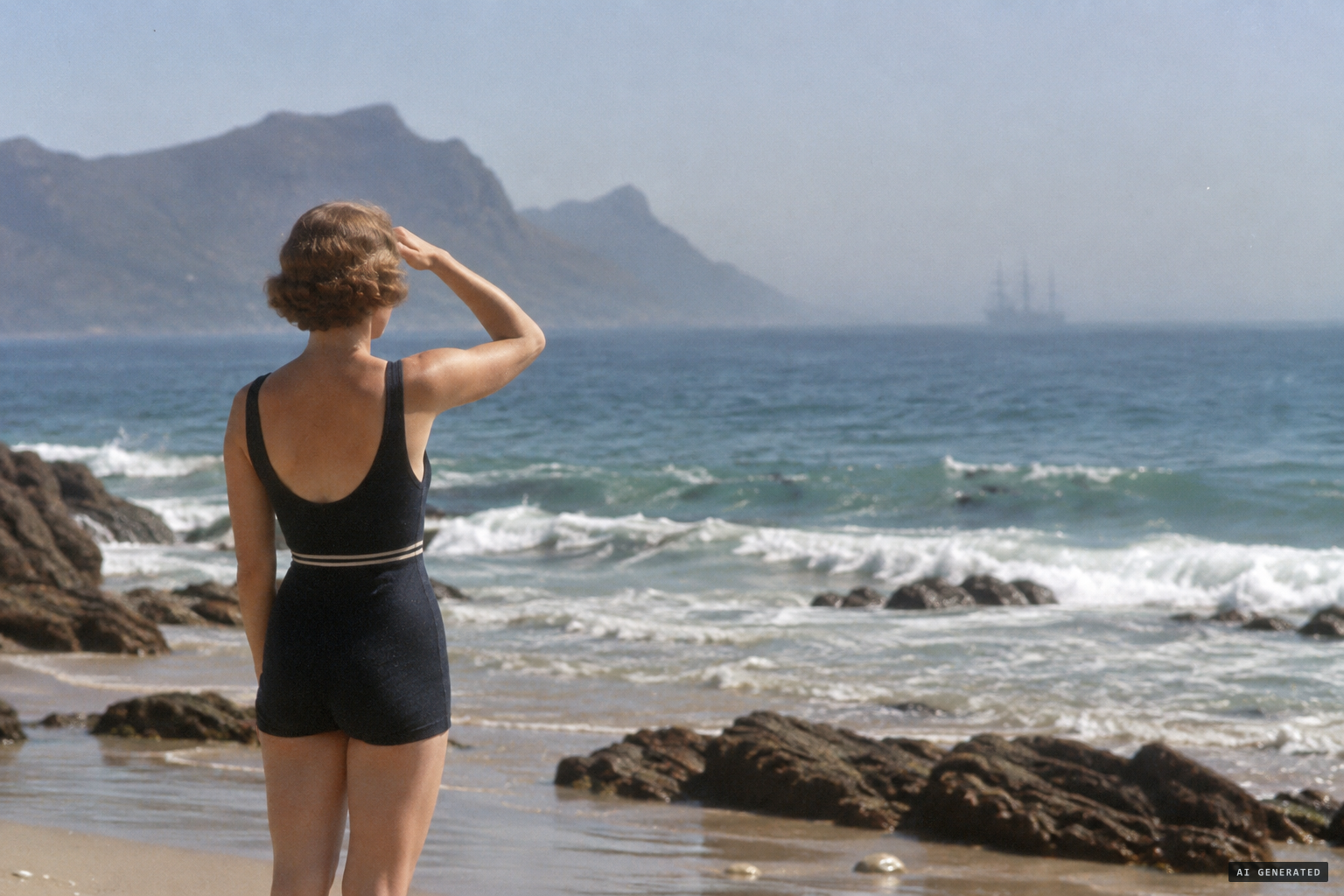 Could bathers really recognise a 17th-century merchantman?