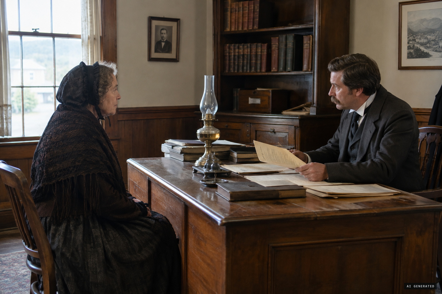 Heaster takes her suspicions to prosecutor John Alfred Preston