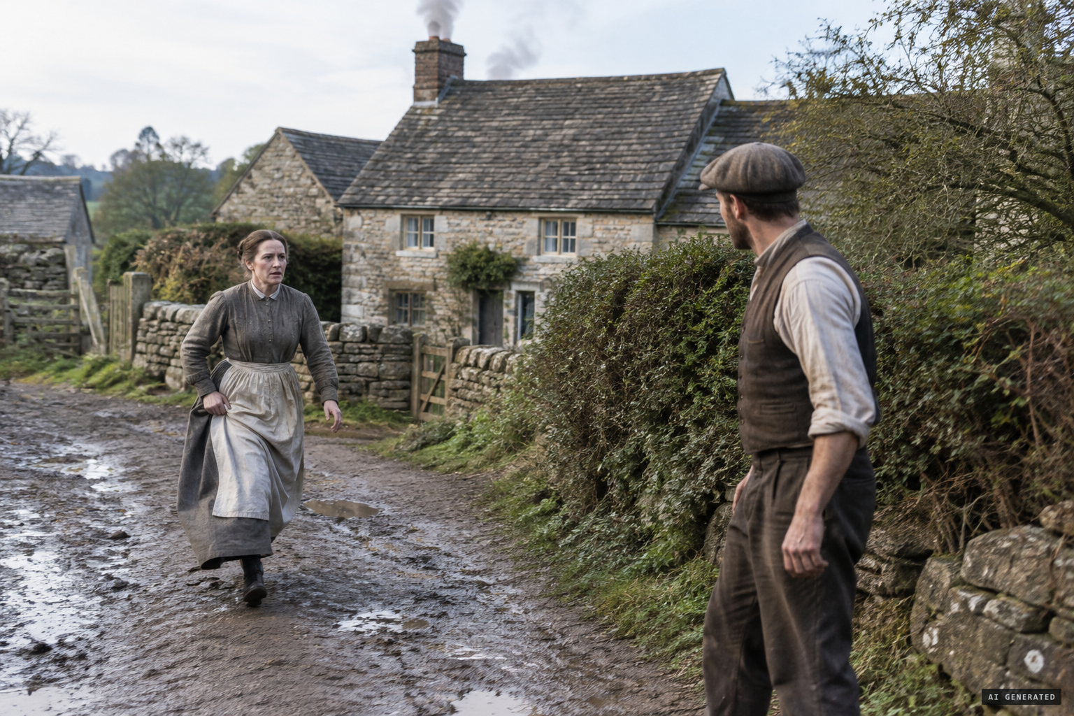 Catherine Churchill fetches George Whatley for help
