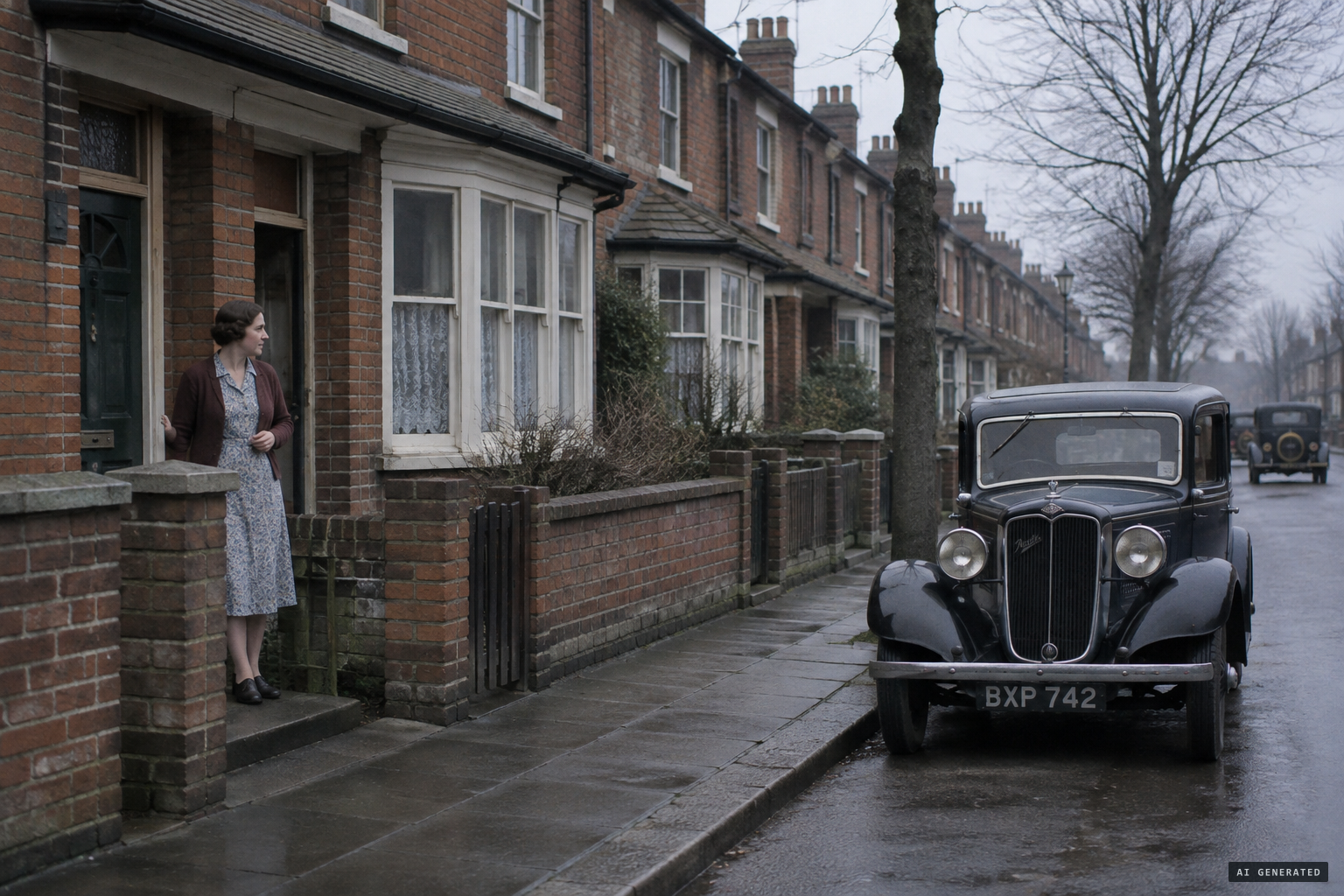 Beverstone Road, Thornton Heath, where Alma Fielding lived in early 1938