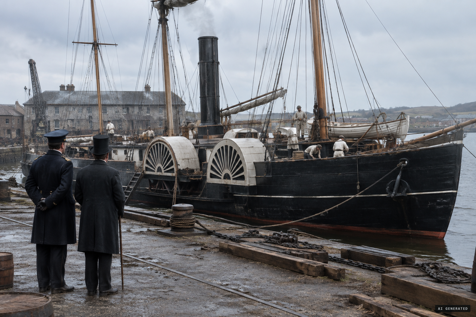 Alldridge takes command of HMS Asp, a ship said to be haunted