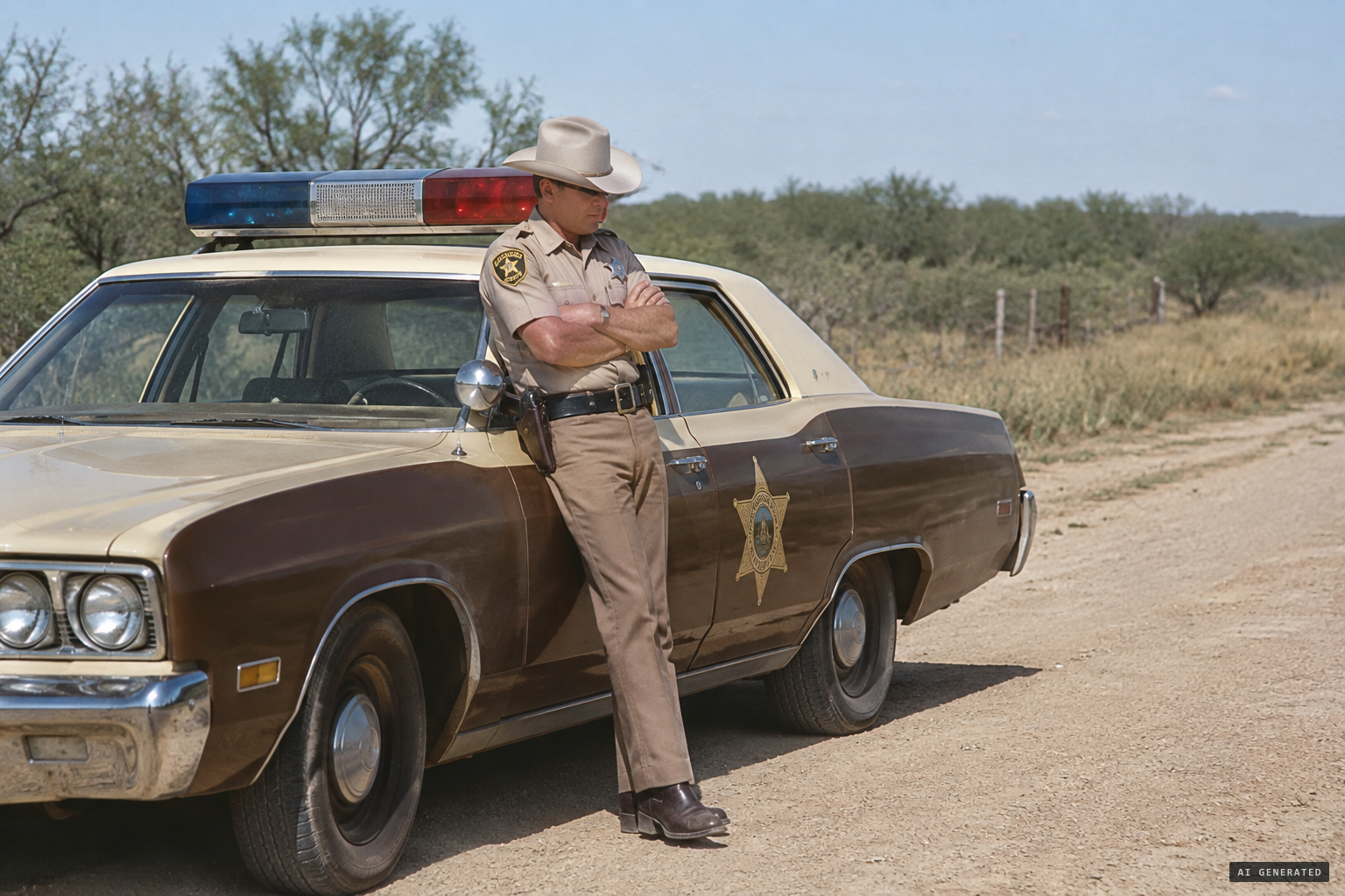 Sheriff Woodrow Simmons doubts the teenagers' story