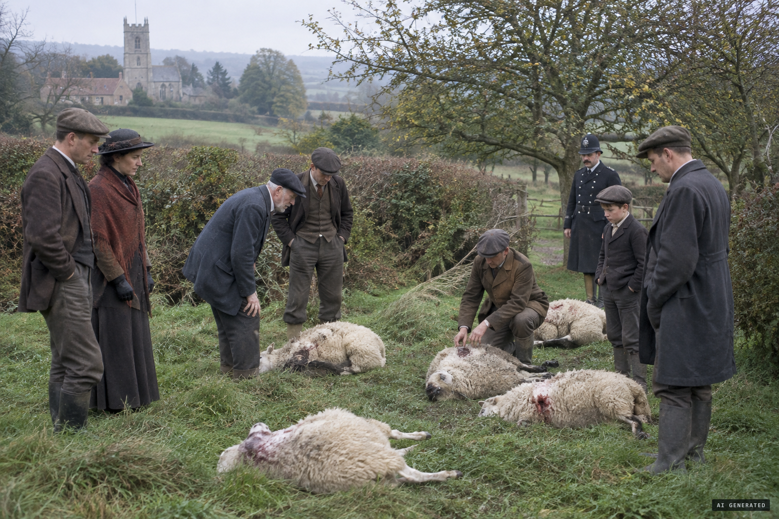 A sheep killer in Kent, first blamed on a wolf because of Hexham