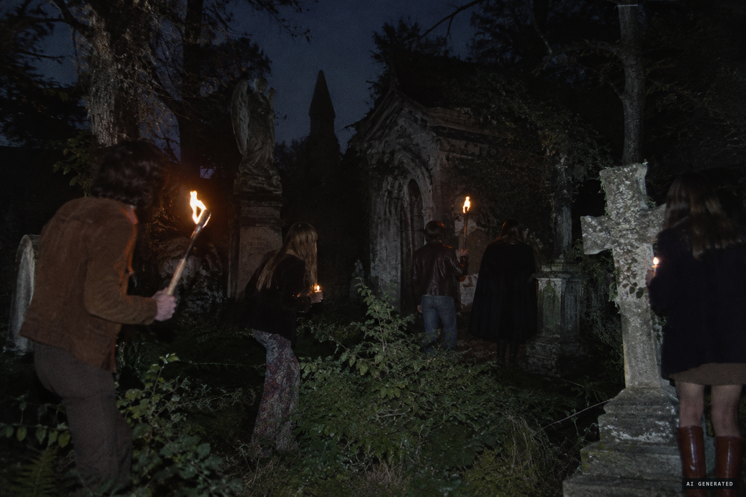 Legend tripping: young people re-enacting stories in the dark