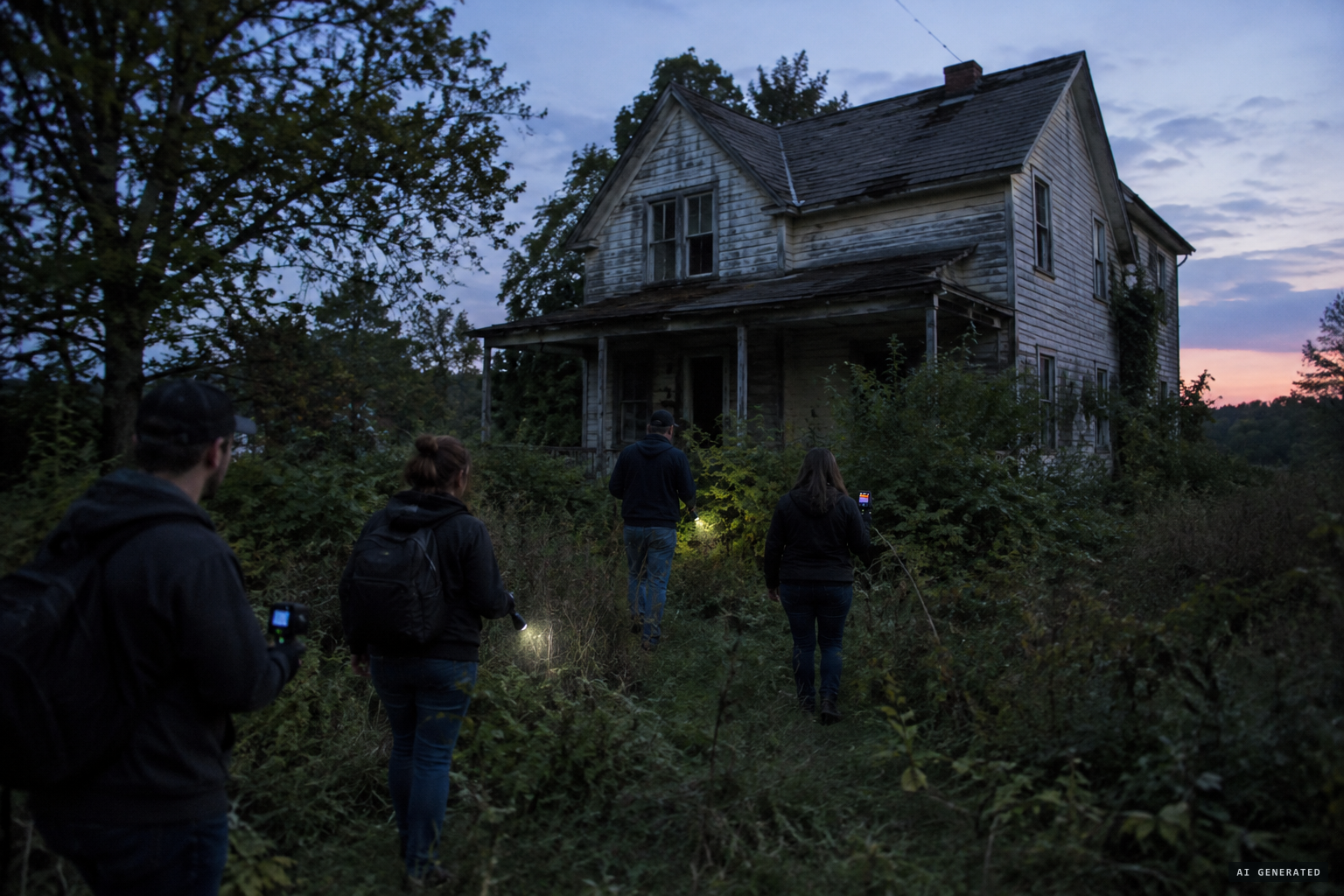 The house saved from demolition and opened for investigations