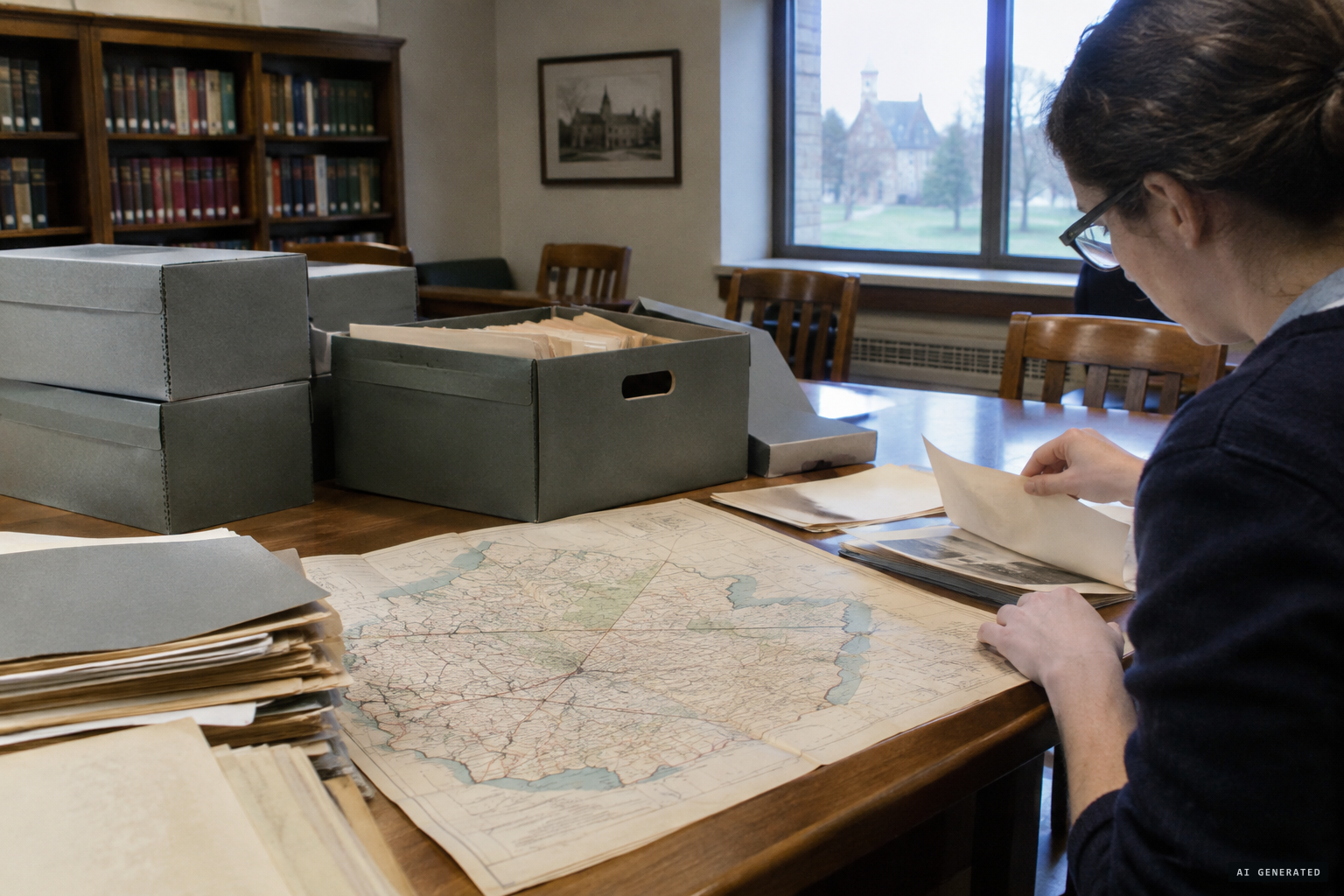 The St. Bonaventure archive rejects the burial mound and inn legends