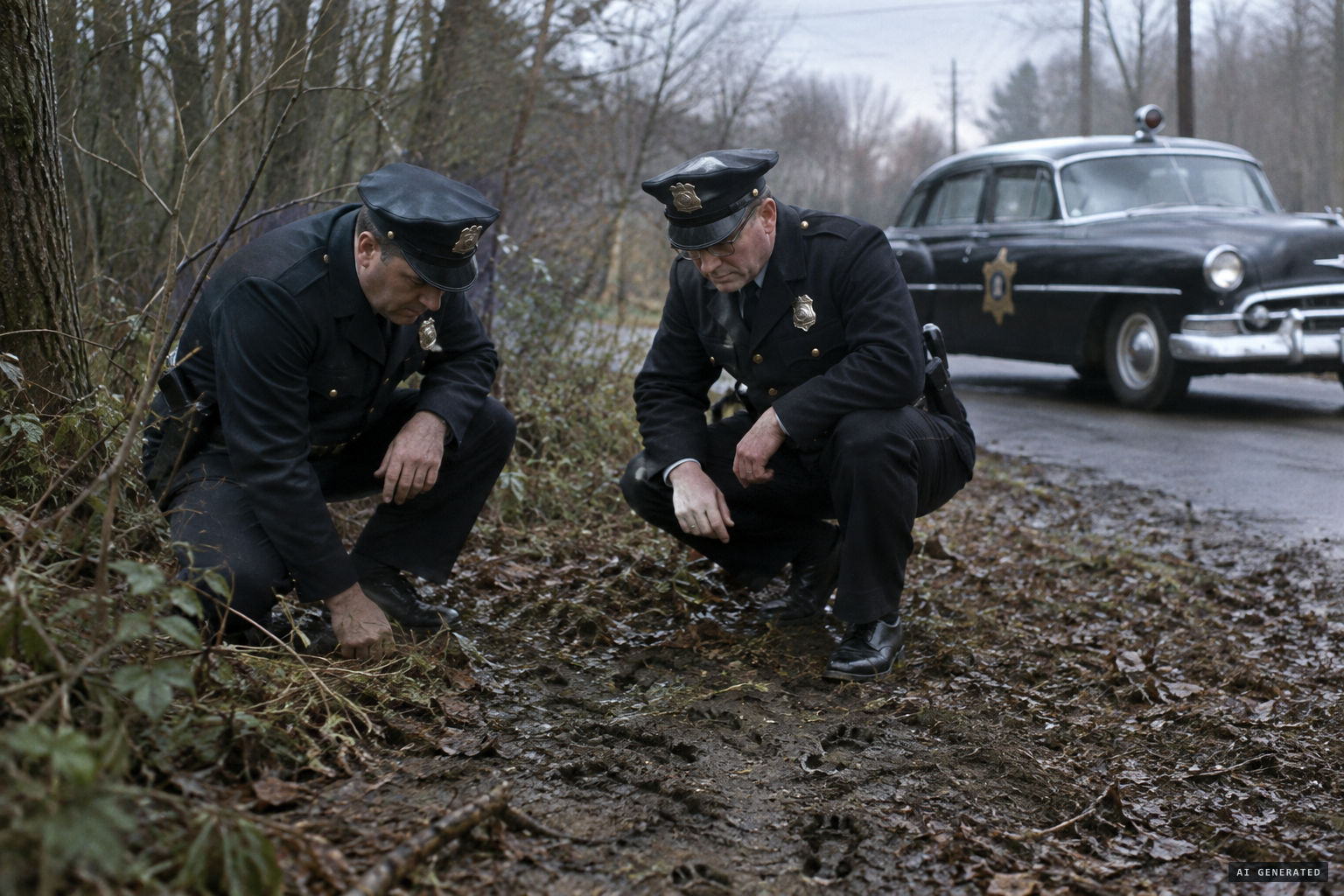 Police reportedly find strange, unexplainable tracks