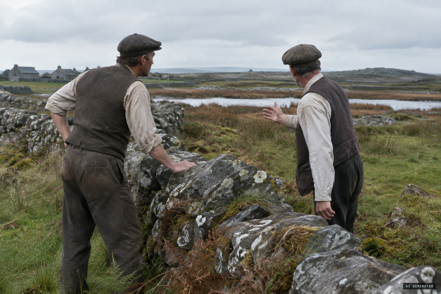 A hint of a local quarrel, perhaps over land