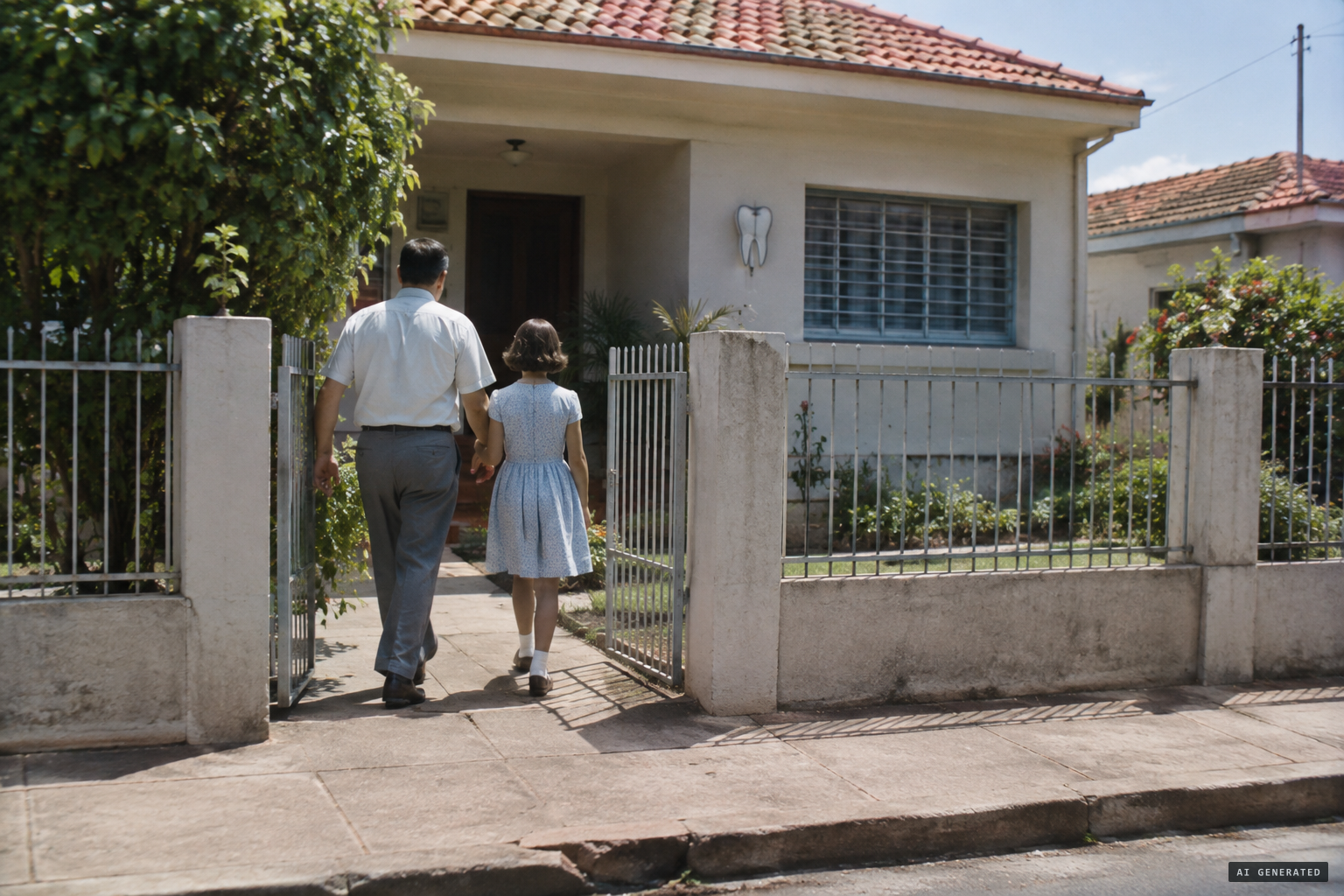 Dentist João Volpe takes Maria José into his own home