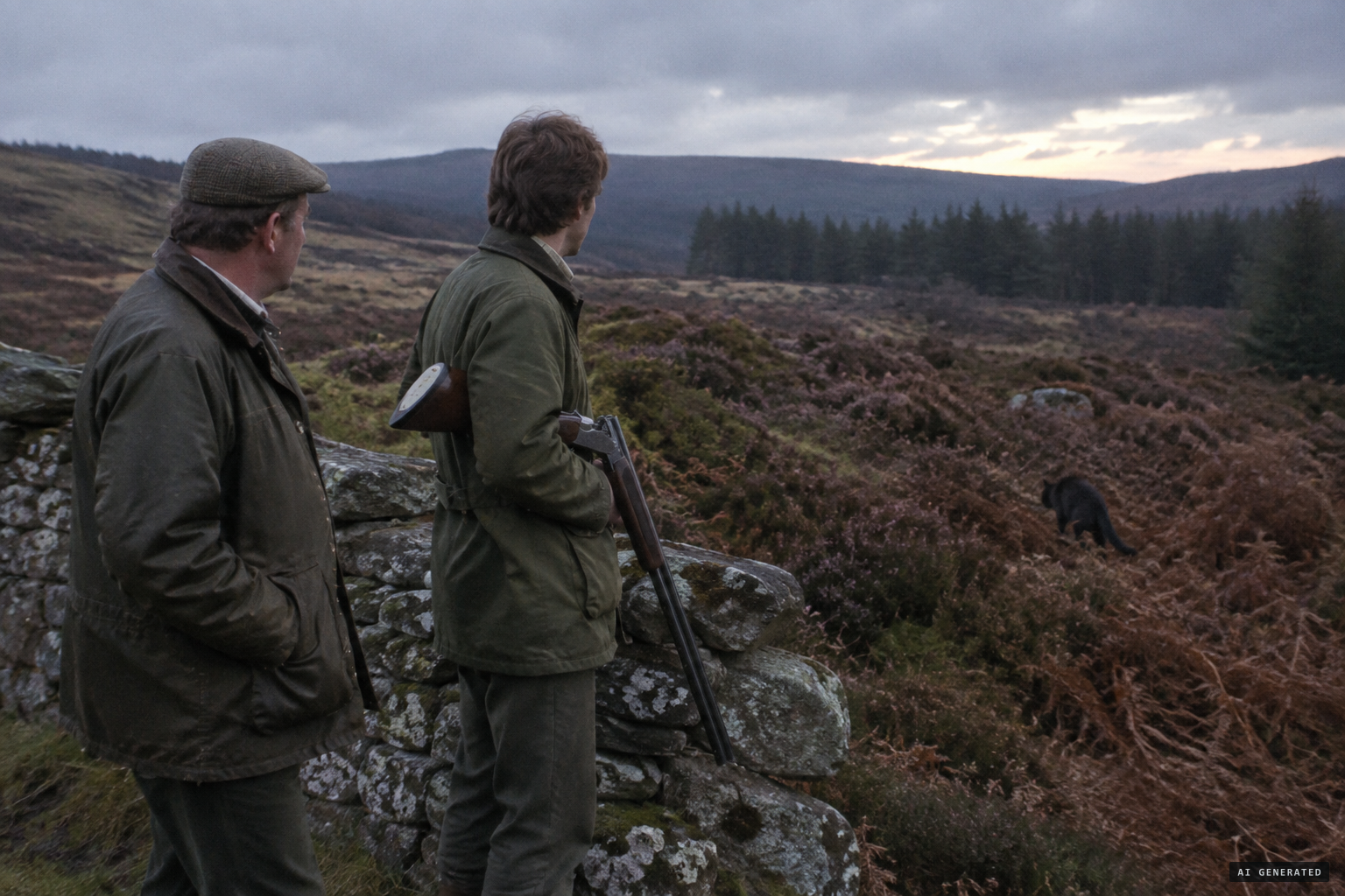 Highland farmers and gamekeepers had long talked of big black cats.