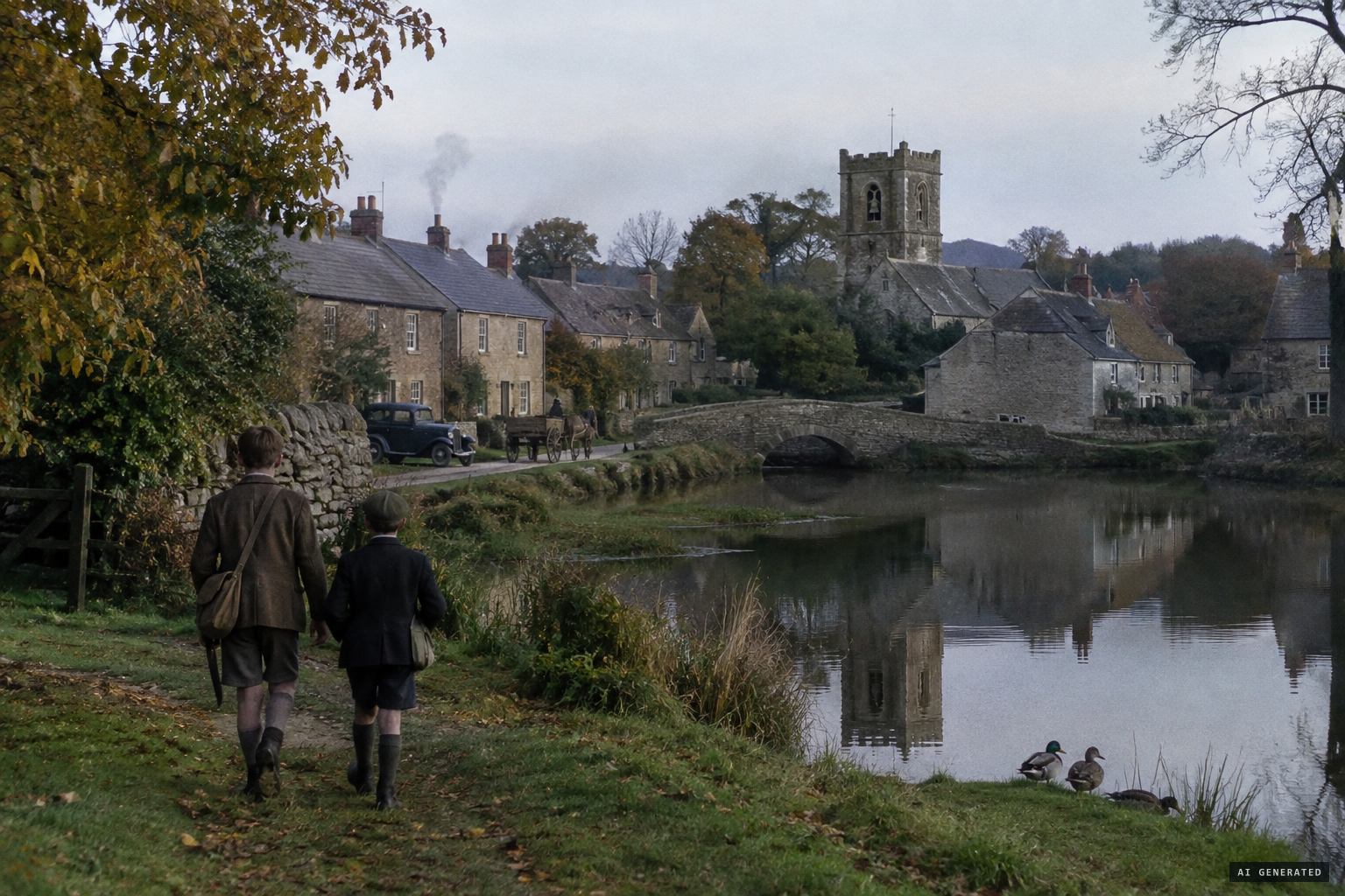 The walk into Kersey