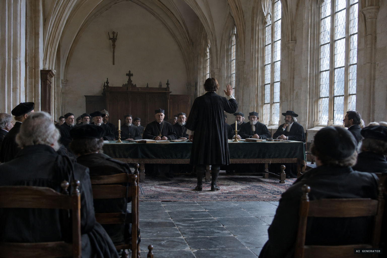 The Roermond synod questions Hendrick Busman under oath