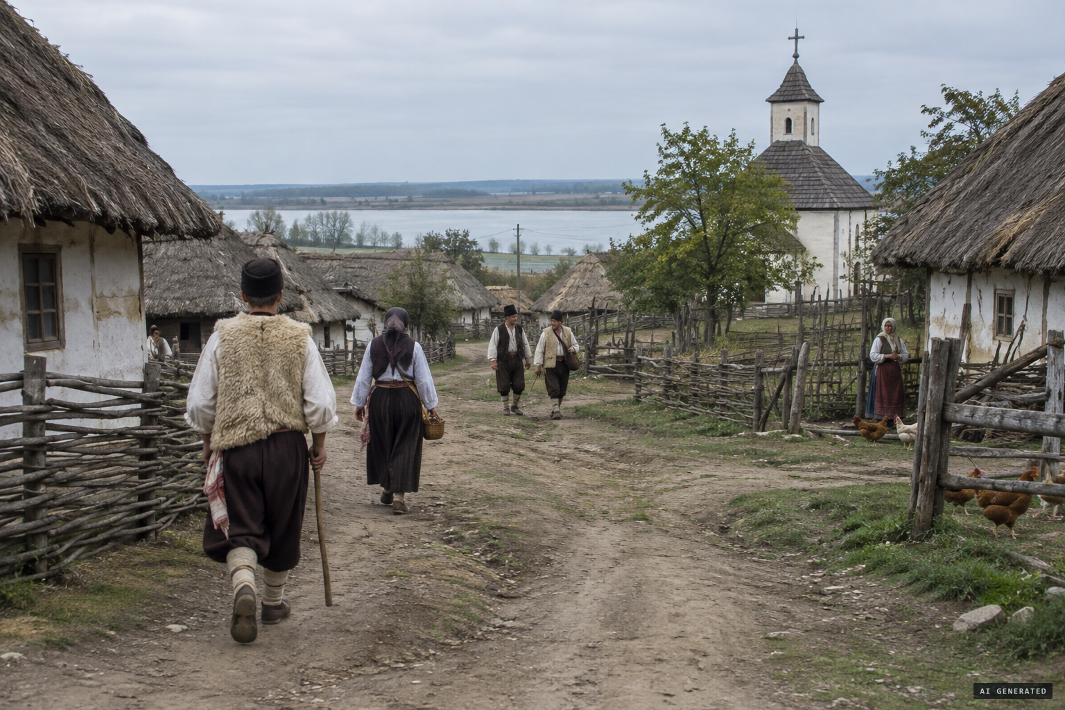 Kisolova, a village in Habsburg-ruled Serbia, 1725