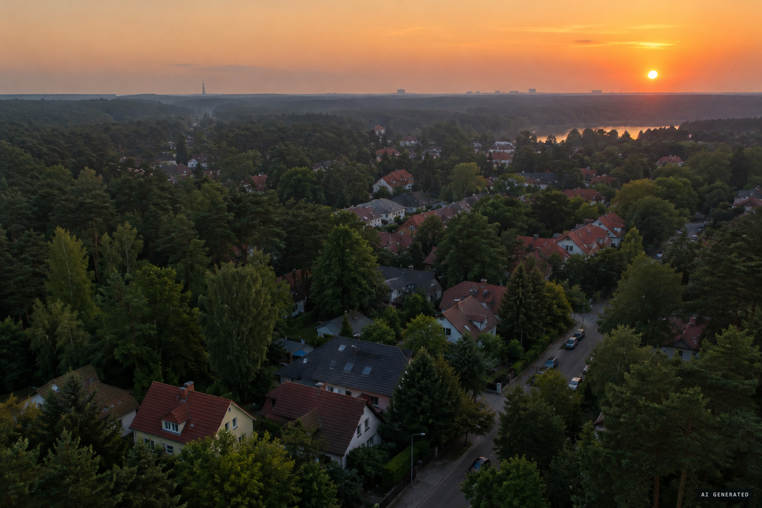 Kleinmachnow, on the forested edge of Berlin, July 2023