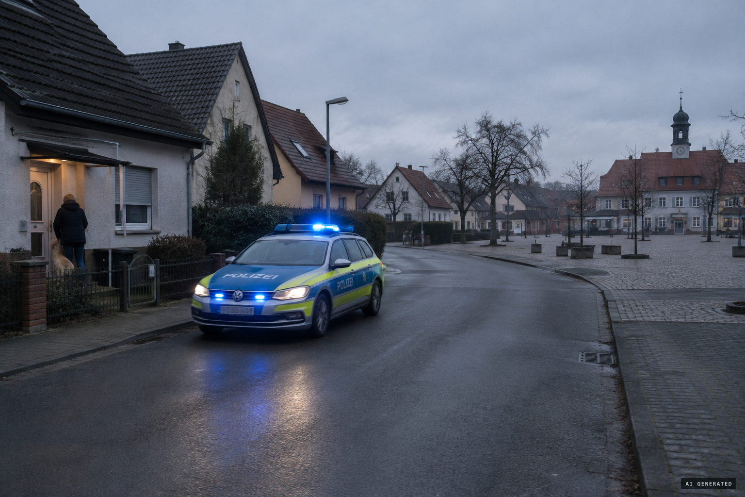 Residents told to stay inside as the alarm goes out