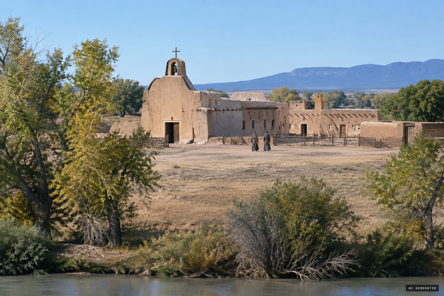 Isleta, on the northern edge of Spain's missions