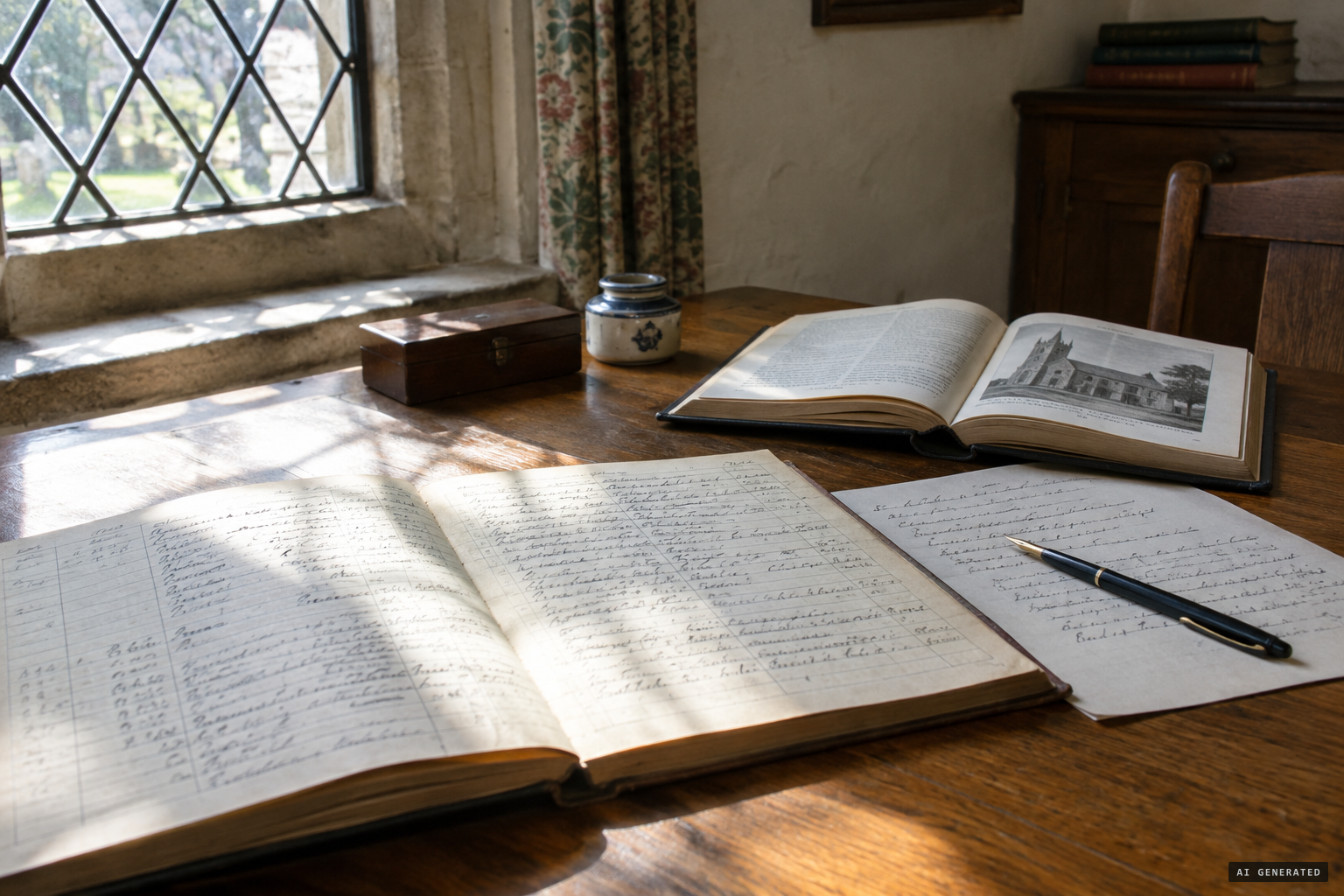 Waldegrave extracts copied into the parish register