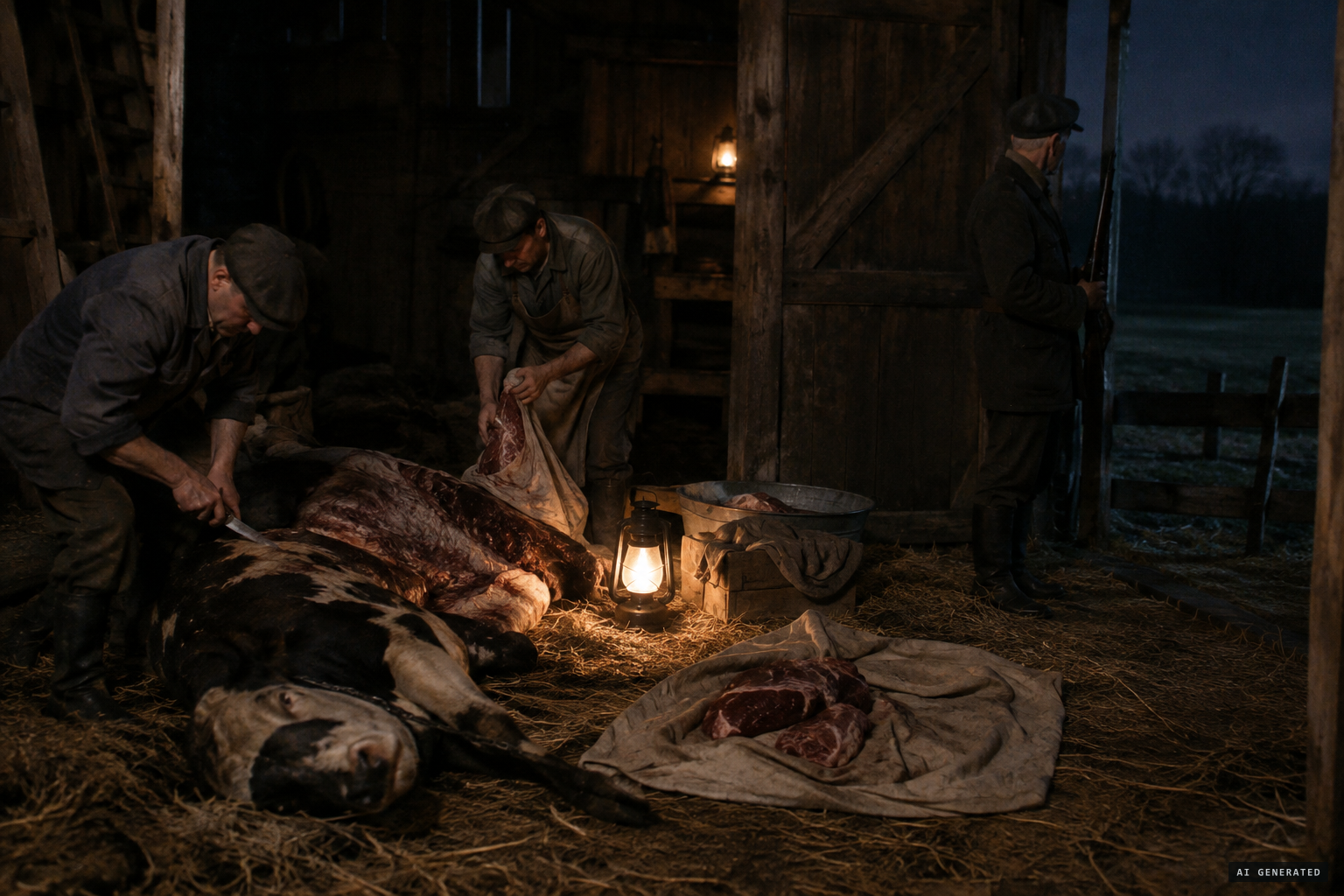 Black-market slaughter hidden behind the legend