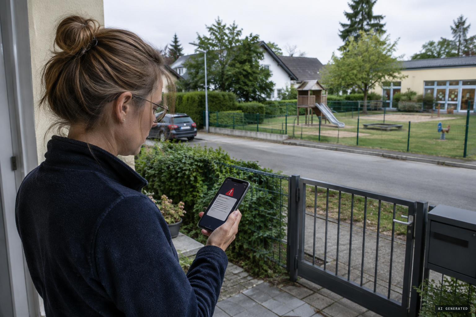 NINA alerts warn residents to stay indoors